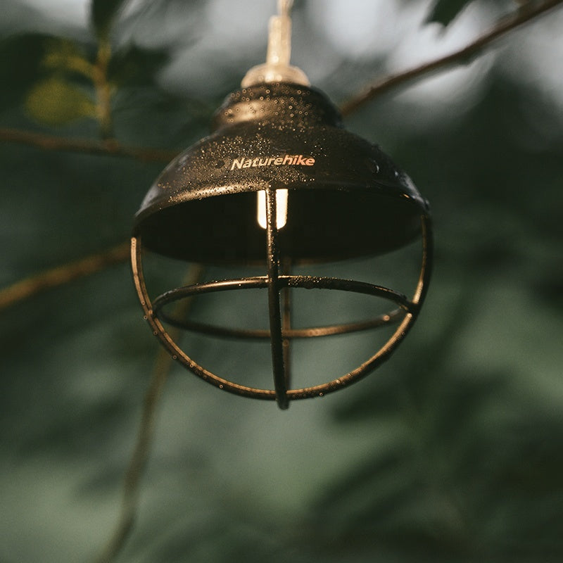 Naturehike 10 LED Atmosphere String Lights Outdoor Waterproof Retro Style Camping Ambient Lighting Lamp AA Battery Operated Lantern