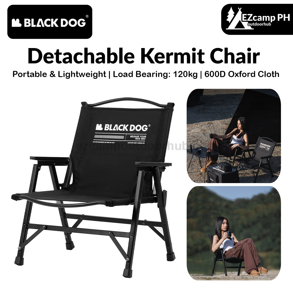 BLACKDOG Detachable Kermit Chair Portable Lightweight Detachable Seat ...