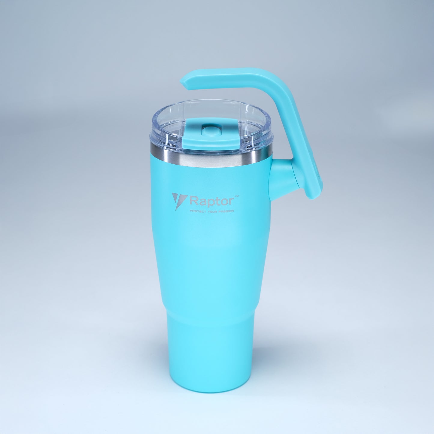 Raptor TWIST 32oz Tumbler Unique Rotating Handle Double-Wall Vacuum Insulation Cup Holder-Friendly Design Rust-Resistant Durability Drinkware