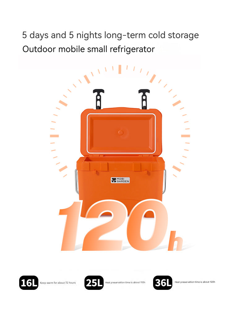Mobi Garden GLACIER Incubator Cooler Series Multipurpose Storage Box 16/25/36/50/75L Capacities Up To 120H Hot & Cold Insulated Preservation Rotomolded Ice Drink Bucket
