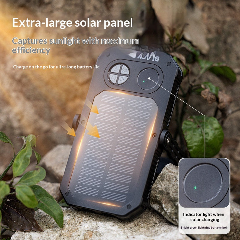 Blackdog PRISM Multifunctional Solar Camping Light Portable Lamp Large Hanging Magnetic Waterproof Shockproof Up 700 Lumens Tent Lantern Light Outdoor