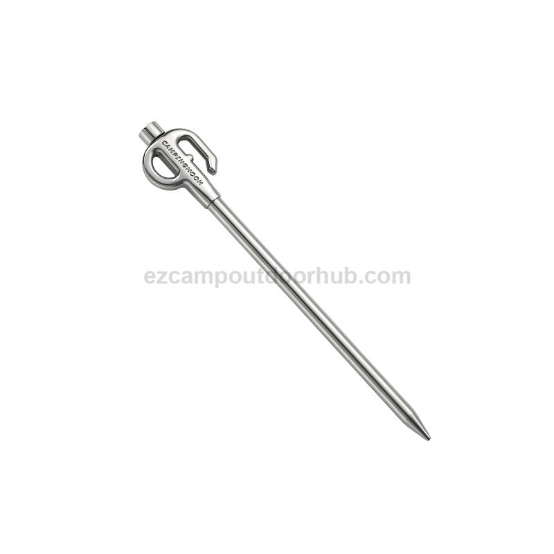 Campingmoon Pet Peg Ground Nail Outdoor Portable Ultralight Camping 30/45 cm Stainless Steel 360 Rotating Stakes Dog Leash Tether Pile K45 K45-30