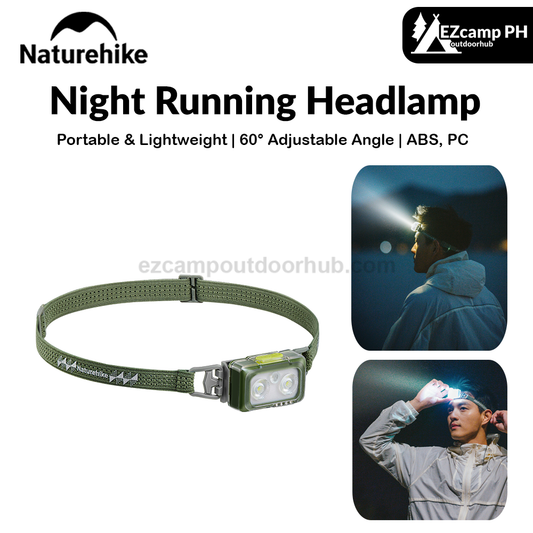 Naturehike Night Running Headlamp Portable Lightweight Strong Light Professional Powerful Torch Head Lamp Waterproof Head Light Outdoor Camping