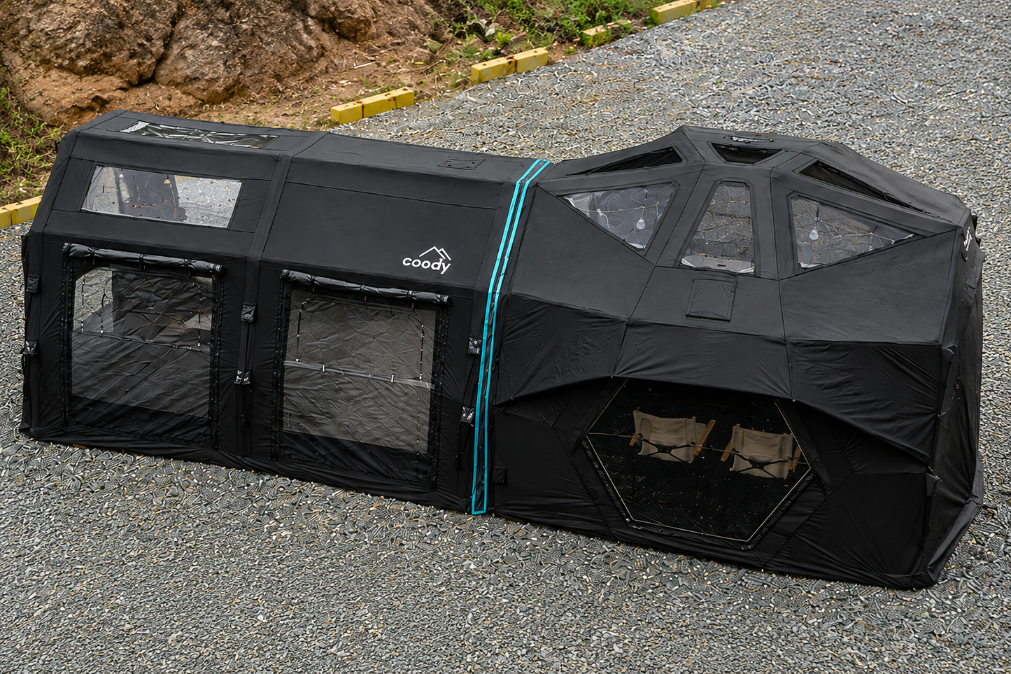 Coody PRO Tunnel Series Air Tent Connector For 10.0 / 17.2 PRO Tunnel And HUB Shelter PRO Tent Accessories Add-ons