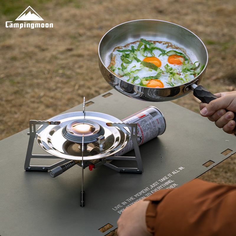 Campingmoon XD-5F IGT Cassette Stove Head Portable Lightweight Modular 1 Unit IGT Camping Butane Gas Stove Standard Nozzle Canister Tank 3.3kw Firepower