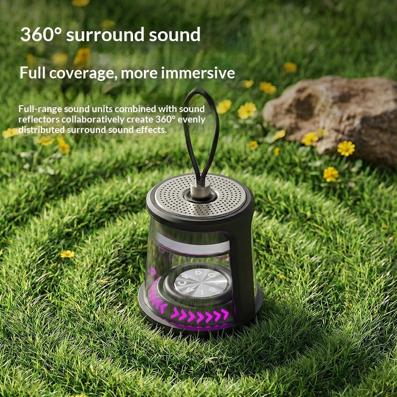 Blackdog DREAMFIELD Sound Atmosphere Light Multifunctional LED Lantern Ambient Lamp Bluetooth Speaker Outdoor Camping Waterproof USB Charging