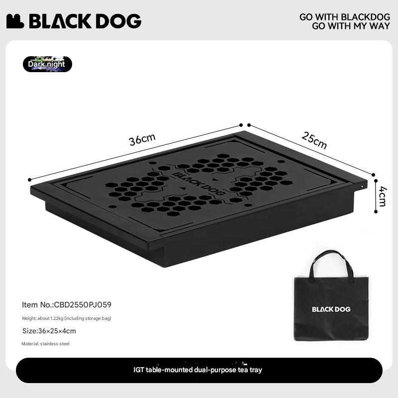 Blackdog MOVES Modular IGT Tactical Table Portable Black Folding Large Integrated Grill Table Up To 4.5 Units Of IGT Space Camping Kitchen BBQ Stove Table