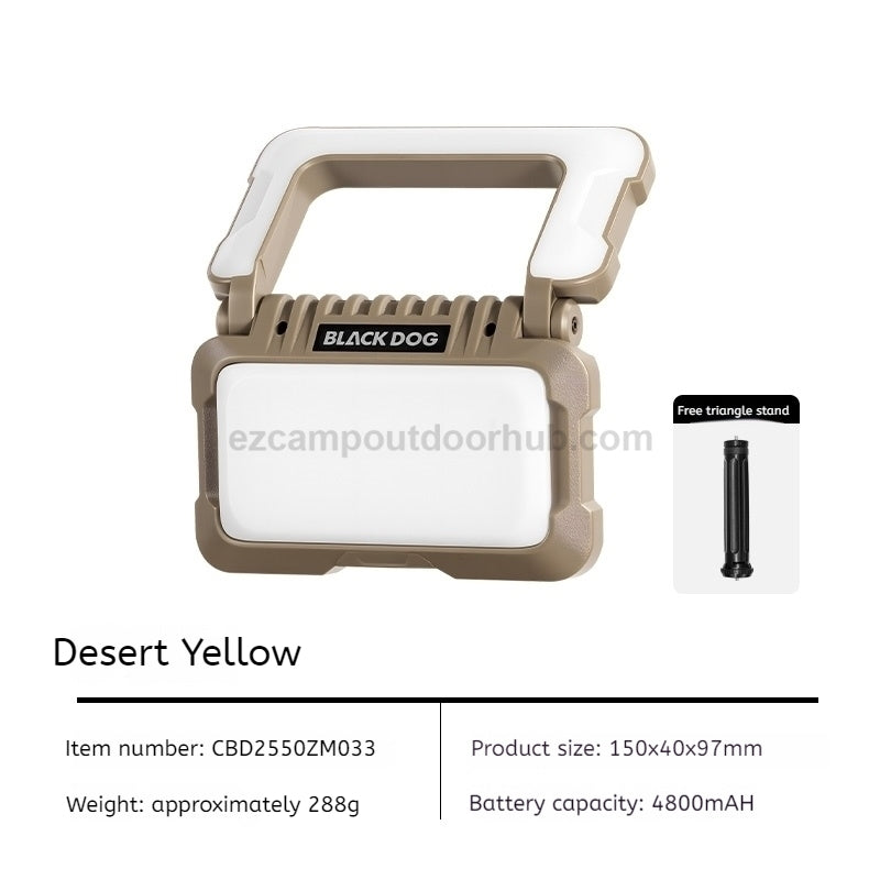BLACKDOG DARK SOAR Double Sided LED Light Portable Foldable Multipurpose LED Light Folding Dual Light Source Stepless Dimming 5 Adjustable Light Modes High Brightness & Long Battery Life Shaoying