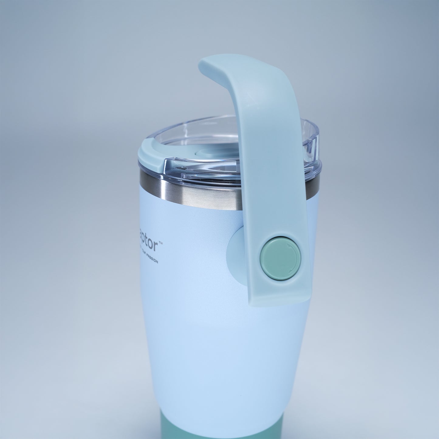Raptor TWIST 32oz Tumbler Unique Rotating Handle Double-Wall Vacuum Insulation Cup Holder-Friendly Design Rust-Resistant Durability Drinkware