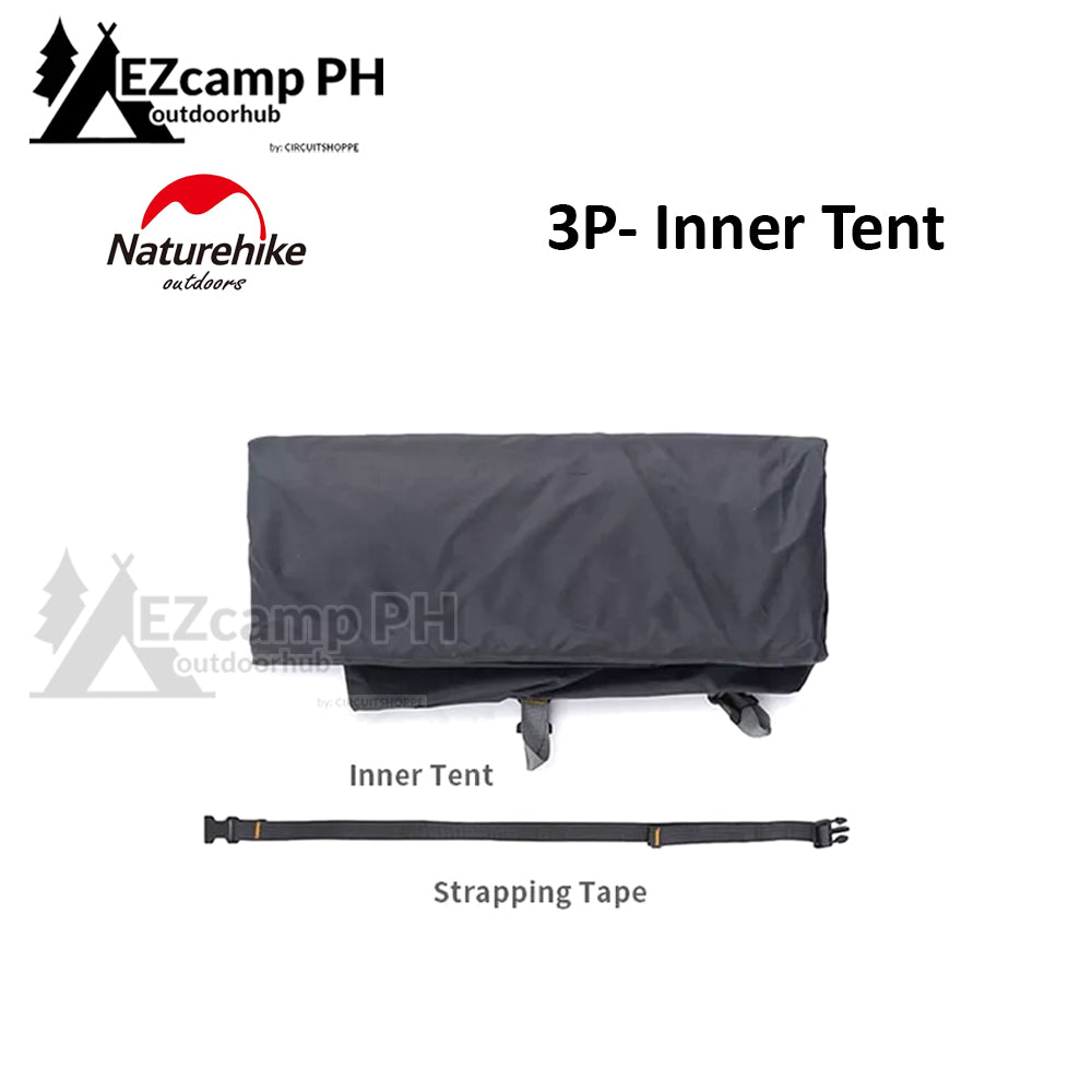 ( PARTS ) Naturehike P-SERIES 2 3 4 Person Tent Replacement Parts Inner Outer Fly Sheet Aluminum Pole Bag Peg Rope Set Professional P Series Nature Hike Ultralight Hiking Backpacking Flysheet