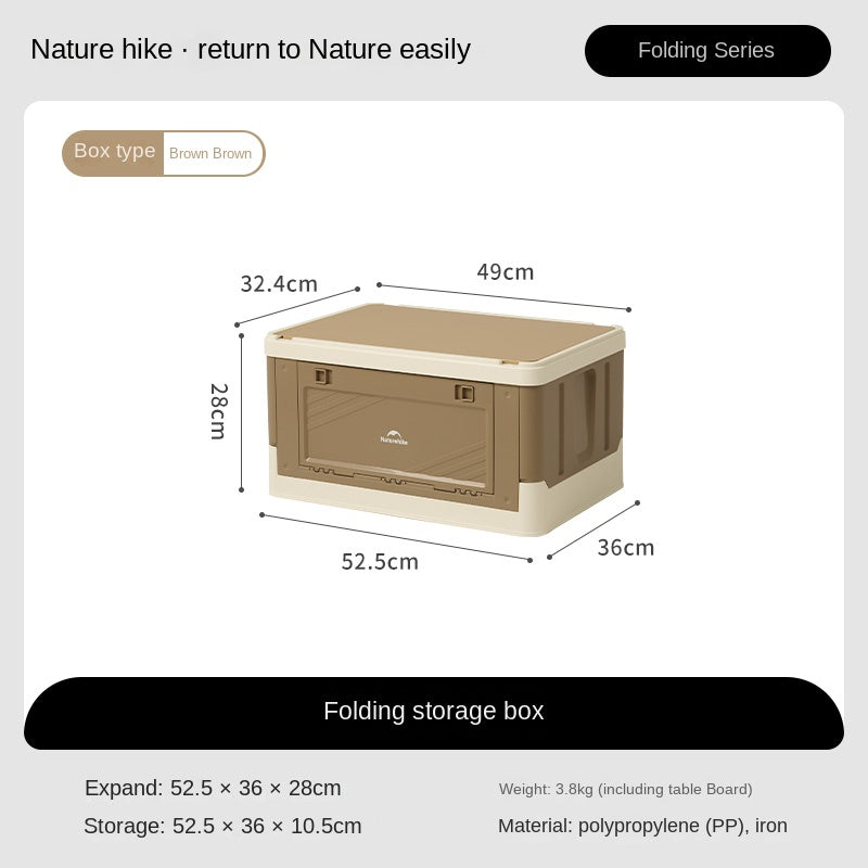 Naturehike Go With One Box Camping Set Accessories Equipments Package Portable Ultralight Storage Box Tarp Canopy Awning Table Moon Folding Chair