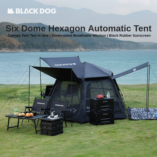 Blackdog Six Dome Hexagon Automatic Tent