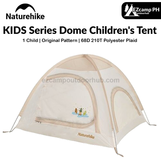 Naturehike KIDS Series Dome Children's Tent Portable 210T Single Breathable Girls Boys Mini Park Dome Waterproof Tent 1.5kg Ultralight Little House For Kids