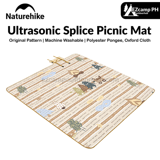 Naturehike KIDS Series Ultrasonic Splice Picnic Mat Foldable Ultralight Spliceable 200 x 180 CM Moisture Proof Pongee Outdoor Portable Storage Pad