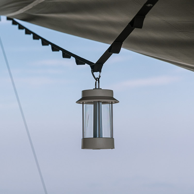 BLACKDOG Black Adjustable Canopy Pole Hanging Rope Nylon Lanyard Hang Camping Utensils Lamp Lantern Lights Cookware up to 6.1m Length Portable Awning Shelter