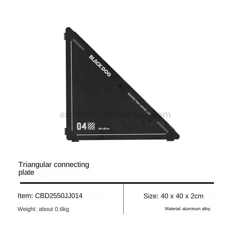 Blackdog Modular IGT Tactical Folding Table Portable Lightweight Multifunctional Foldable Table Outdoor Camping Load Bearing 40kg Aluminum Alloy