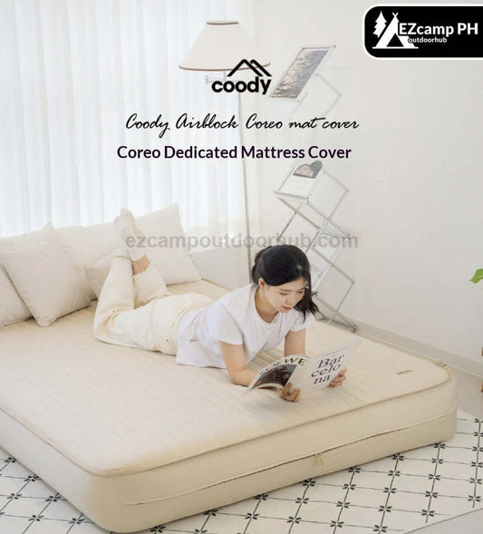 Coody AIR BLOCK COREO Mat Cover Portable Air Bed Cover Accessories Add-on For AIR BLOCK COREO Air Inflatable Bed Outdoor Camping