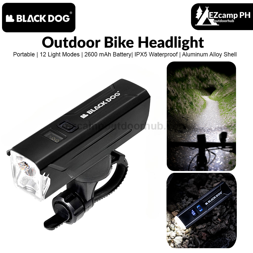 BLACKDOG Outdoor Bike Headlight Strong Night Light Riding Flashlight Induction Sensor Mountain Light USB Rechargeable Waterproof Riding Lamp