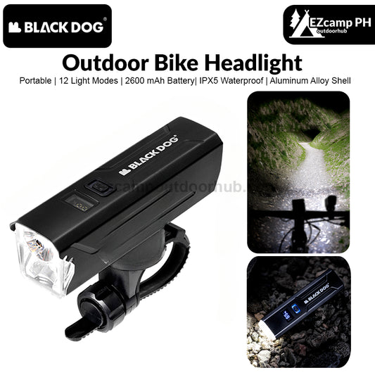 BLACKDOG Outdoor Bike Headlight Strong Night Light Riding Flashlight Induction Sensor Mountain Light USB Rechargeable Waterproof Riding Lamp