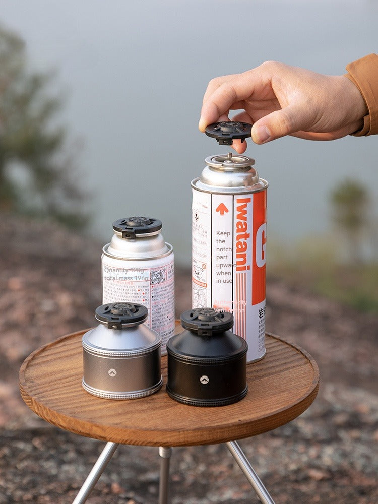 Campingmoon 4pcs Butane Protective Cover Portable Standard Nozzle Type Canister Cap Pack Butane Fuel Gas Leakproof For 250g 220g 120g Can G-4
