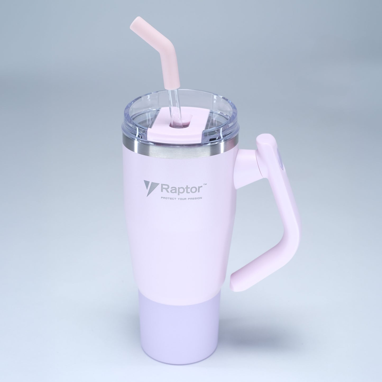 Raptor TWIST 40oz Tumbler Unique Rotating Handle Double-Wall Vacuum Insulation Cup Holder-Friendly Design Rust-Resistant Durability Drinkware