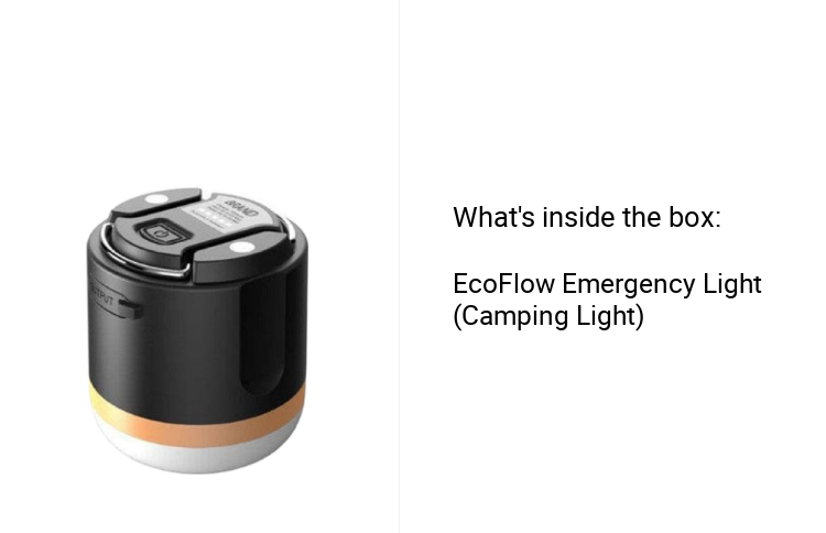 EcoFlow Portable Camping Light Multipurpose Rechargeable Equipment Waterproof Versatile Stepless Dimming 3 Color Modes Magnetic Base Emergency Light