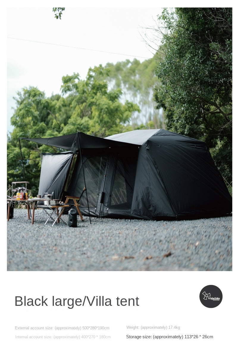 Vidalido VICORE Series Automatic Tent Villa Cabin Style 4-8 Person