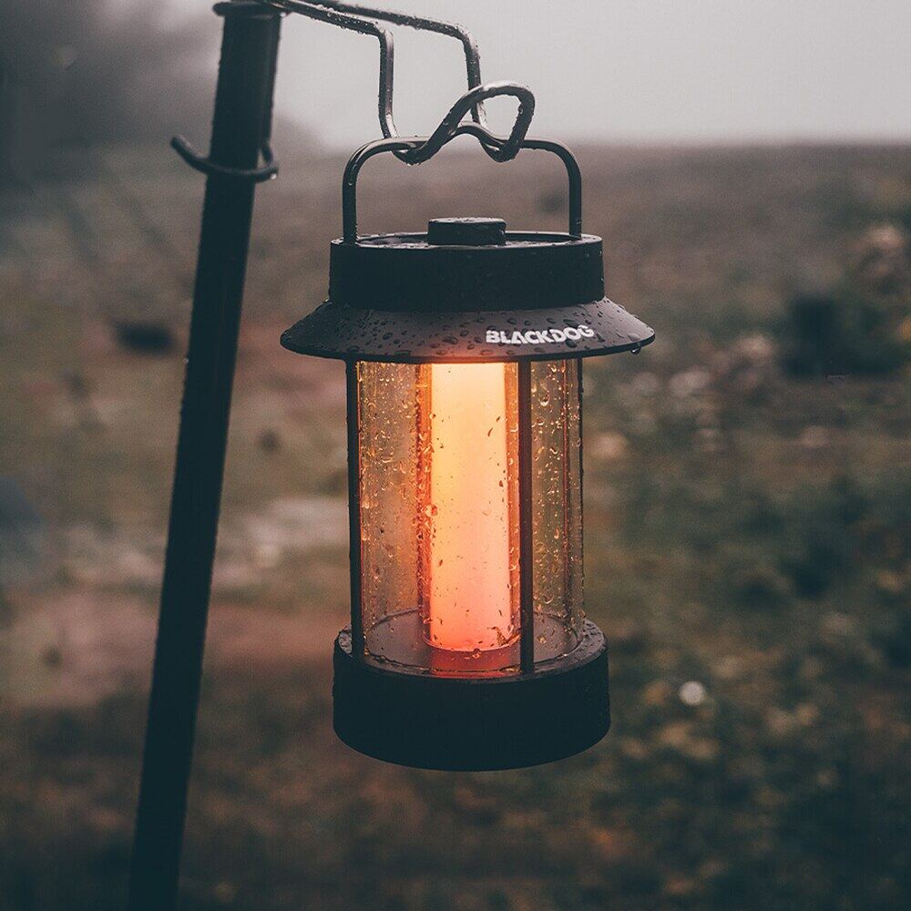BLACKDOG by Naturehike Outdoor Camping Soft Light Warm Cool White LED Lantern Atmosphere Lamp USB Charging IPX4 Waterproof up to 300 Lumens