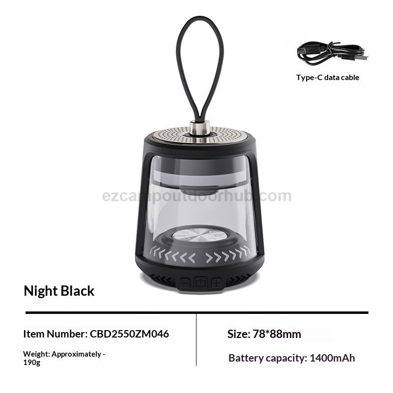 Blackdog DREAMFIELD Sound Atmosphere Light Multifunctional LED Lantern Ambient Lamp Bluetooth Speaker Outdoor Camping Waterproof USB Charging