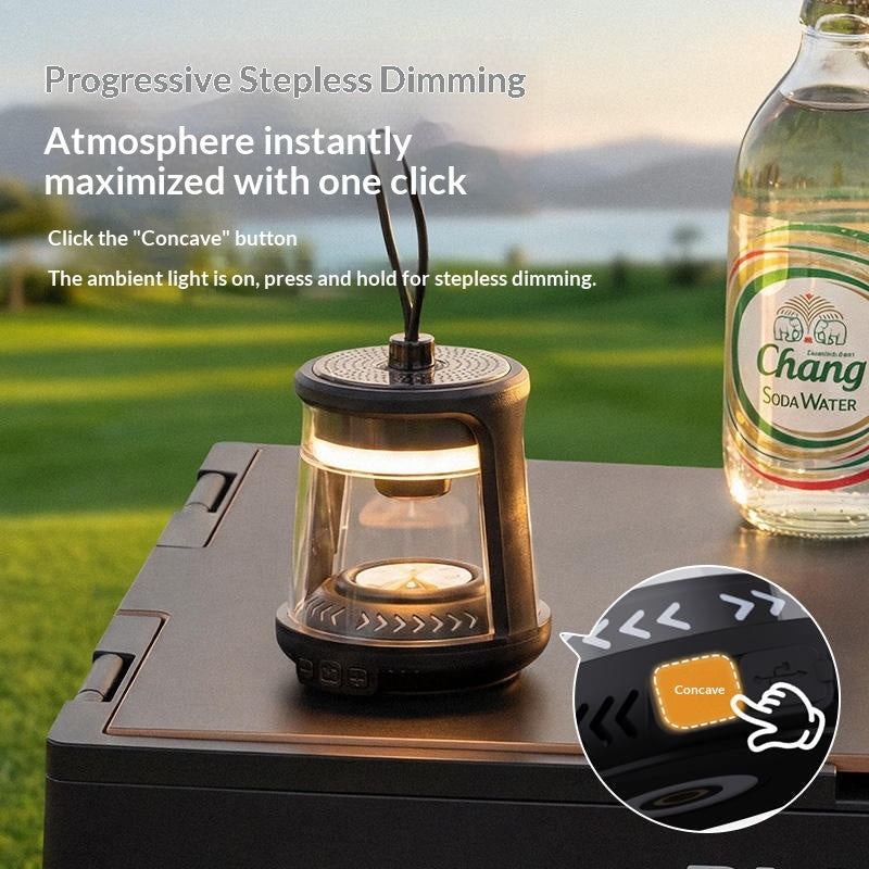Blackdog DREAMFIELD Sound Atmosphere Light Multifunctional LED Lantern Ambient Lamp Bluetooth Speaker Outdoor Camping Waterproof USB Charging