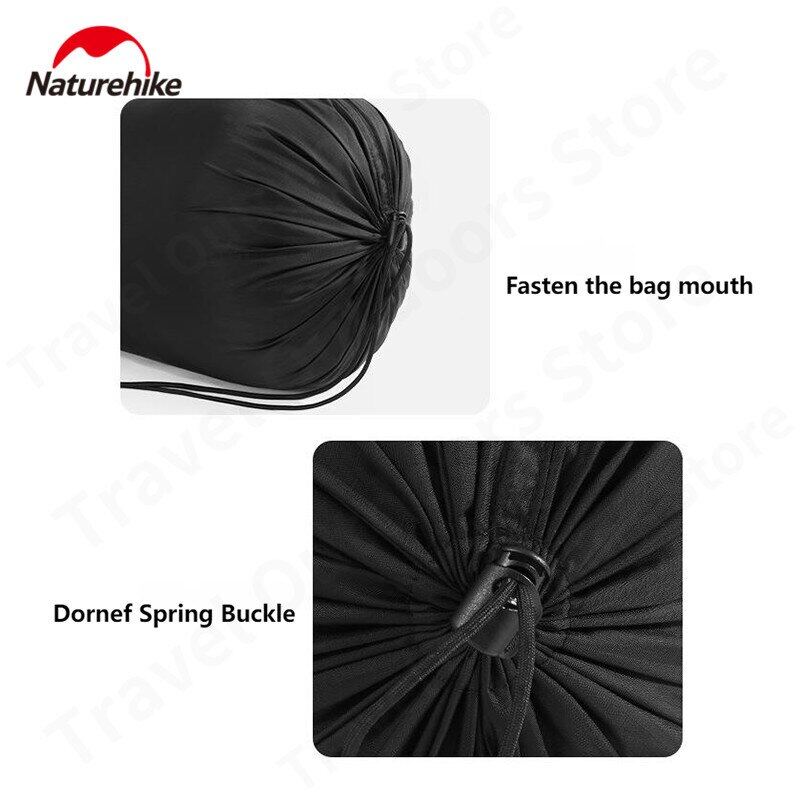 Naturehike Camping Sleeping Bag Compression Storage Bag 40D Nylon Portable Hiking Backpacking Ultralight Down Sleeping Bag Nature Hike