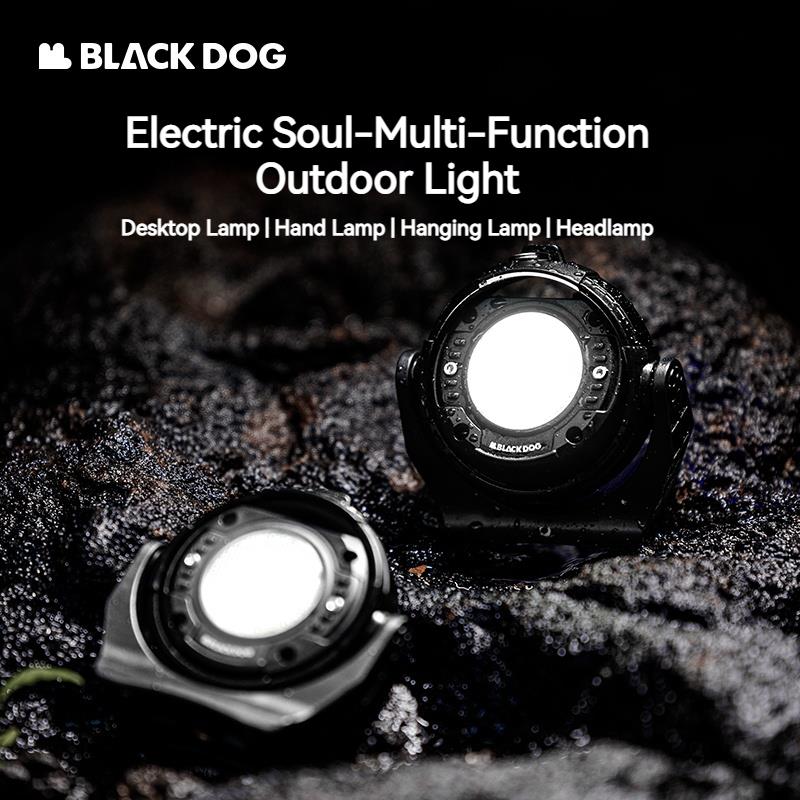 BLACKDOG Portable Rechargeable USB Camping Light Ultralight LED Headlamp Flashlight Waterproof Hiking Camping Beach Travel Outdoor Work Lamp Original Heavy Duty Black Dog