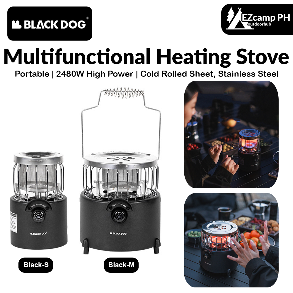 BLACKDOG Multifunctional Heating Stove 2480W High Power Furnance Water Boiler Butane Canister Gas Burner Oven Outdoor Camping Winter Heater Adjustable