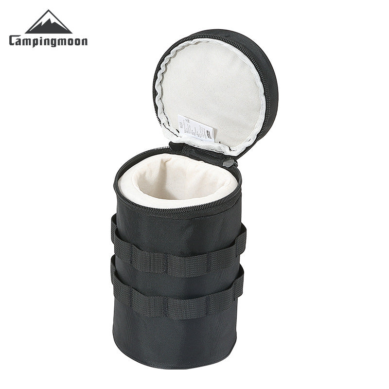 Campingmoon Beer Glass Padded Carrying Bag Protective Cup Case Portable Outdoor Camping Storage