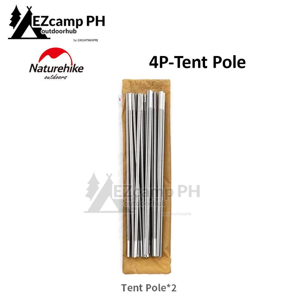 ( PARTS ) Naturehike P-SERIES 2 3 4 Person Tent Replacement Parts Inner Outer Fly Sheet Aluminum Pole Bag Peg Rope Set Professional P Series Nature Hike Ultralight Hiking Backpacking Flysheet