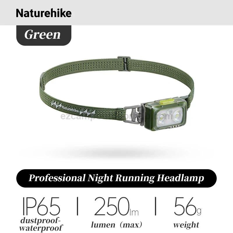 Naturehike Night Running Headlamp Portable Lightweight Strong Light Professional Powerful Torch Head Lamp Waterproof Head Light Outdoor Camping