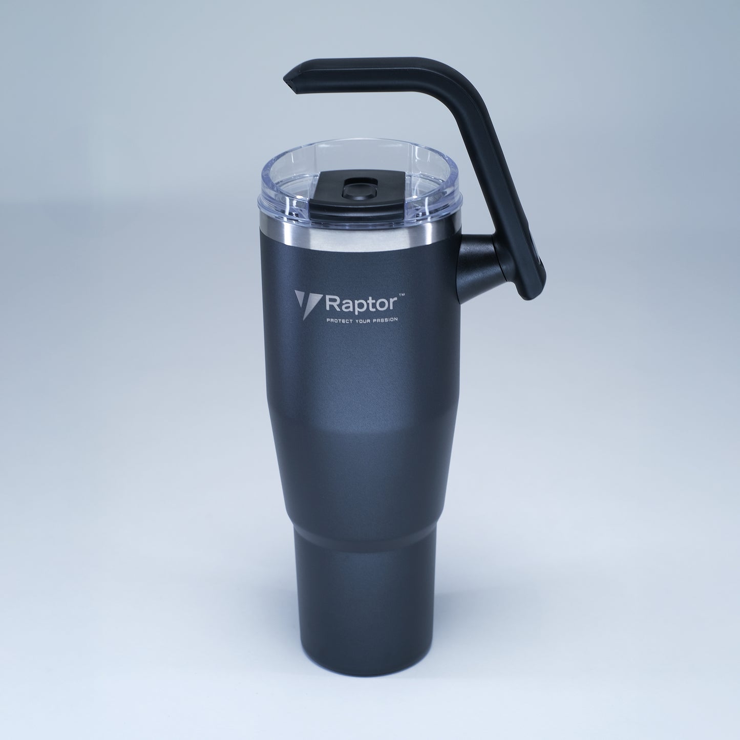 Raptor TWIST 40oz Tumbler Unique Rotating Handle Double-Wall Vacuum Insulation Cup Holder-Friendly Design Rust-Resistant Durability Drinkware