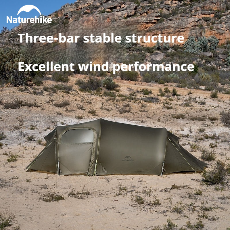opalus 3 tent Naturehike OPALUS Series UL Tunnel Type Tent 2-3 Person 4 Season Large – EZcamp Outdoorhub