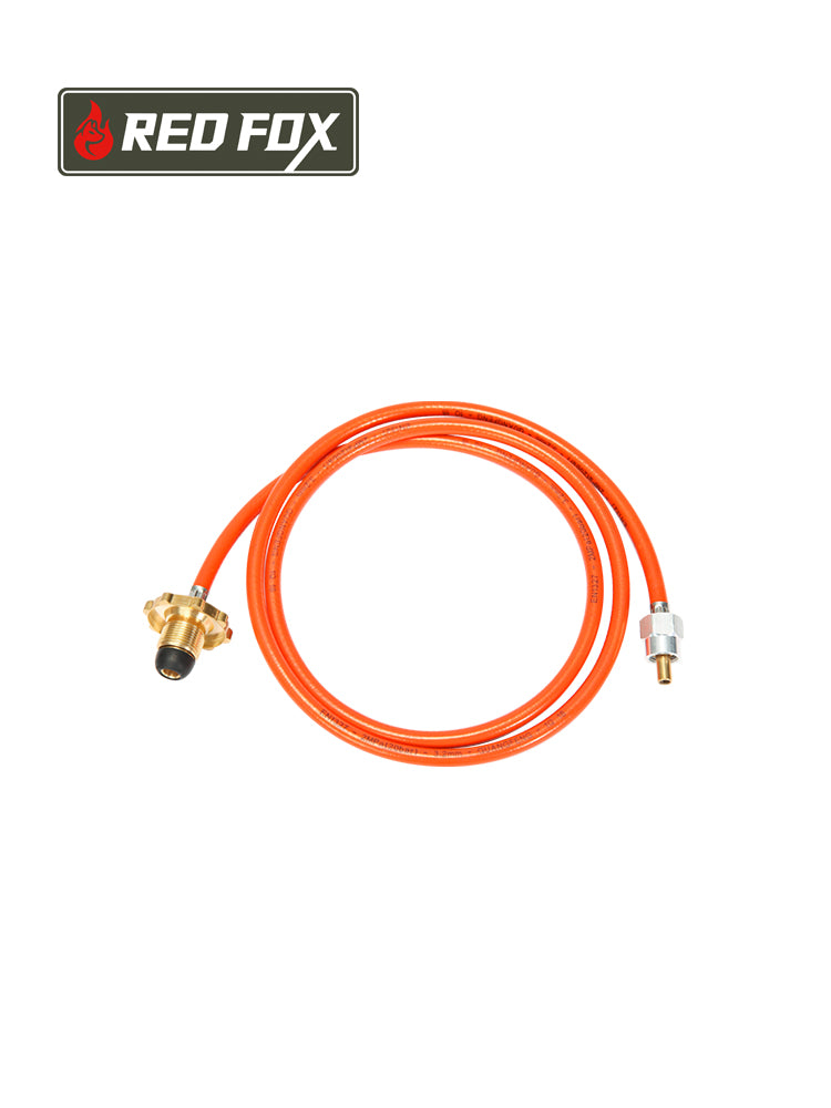Redfox Double Stove to LPG Fuel Adaptor Portable 150cm Hose Pipe Gas Connector Adapter For Camping Dual Stove to Gasul Converter
