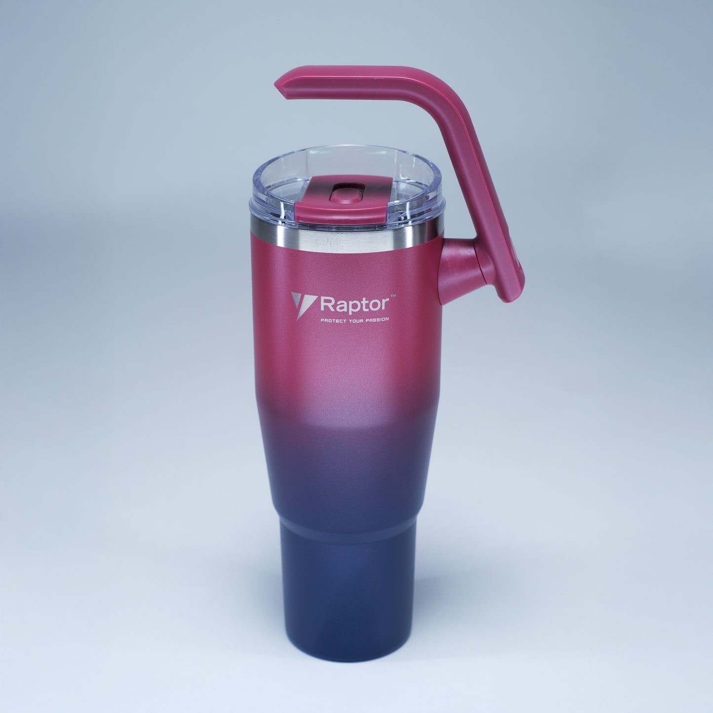 Raptor TWIST 40oz Tumbler Unique Rotating Handle Double-Wall Vacuum Insulation Cup Holder-Friendly Design Rust-Resistant Durability Drinkware