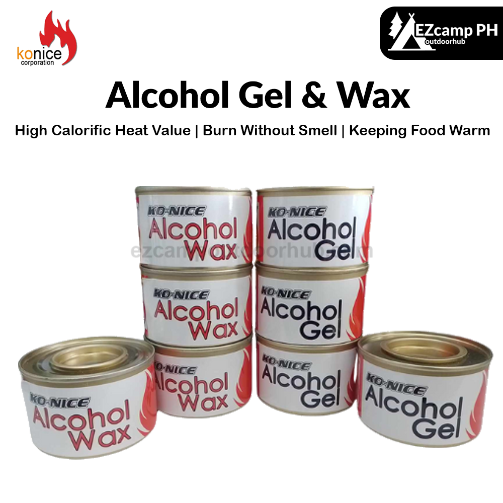 Konice Alcohol Gel and Wax Use For Outdoor Camping Stove Cooking Catering Food Dish Warmer Chaffing Fuel