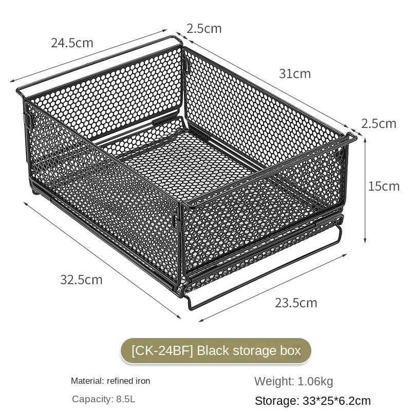 Campingmoon IGT Storage Rack Foldable Multipurpose 1 Unit Integrated Grill Table Folding Drawer Mesh Net Stackable Outdoor Camping Steel Storage Box