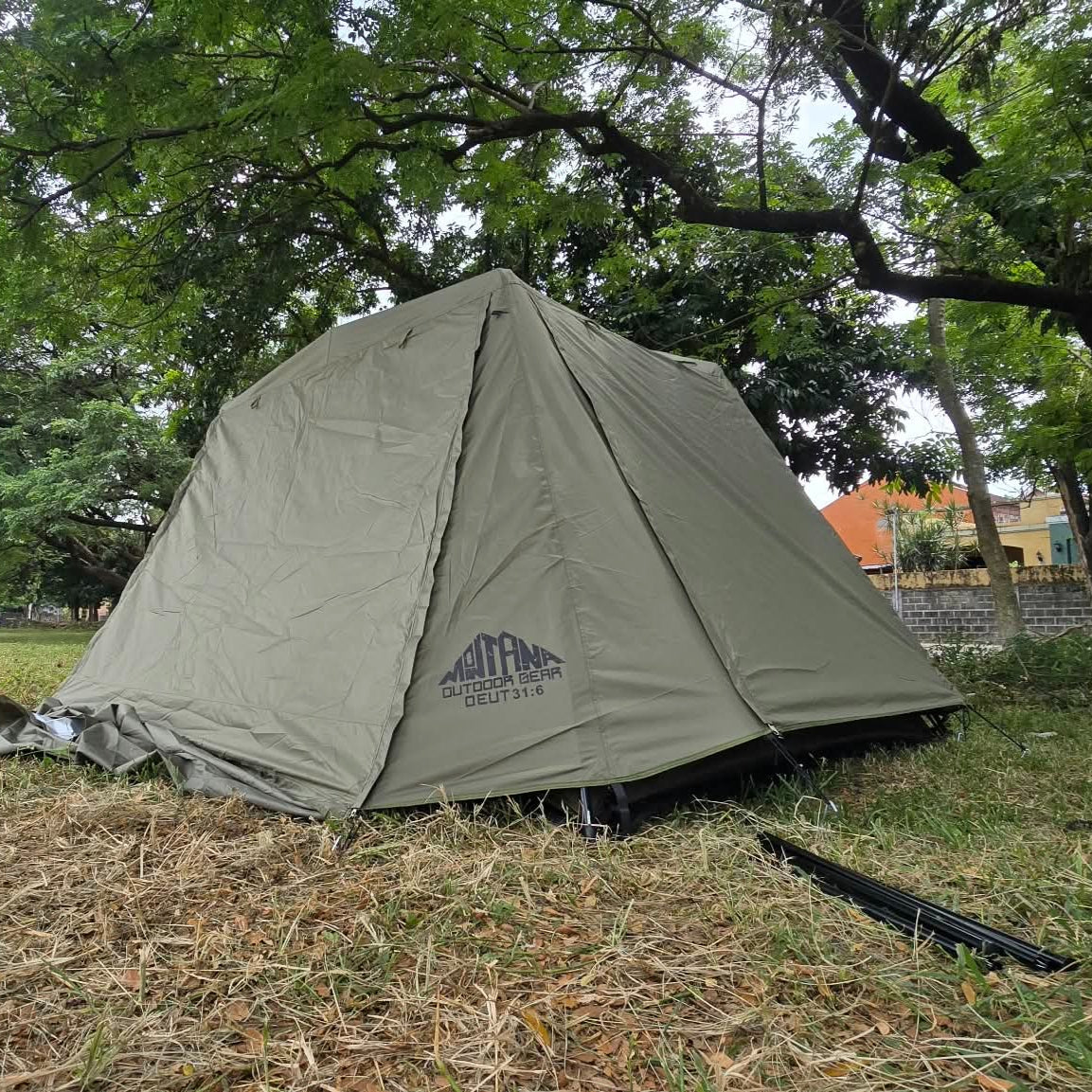 Montana OHEL 6.0 Automatic Tent Complete Set 4-6 Person Fast Waterproof Silver Coated Sunscreen