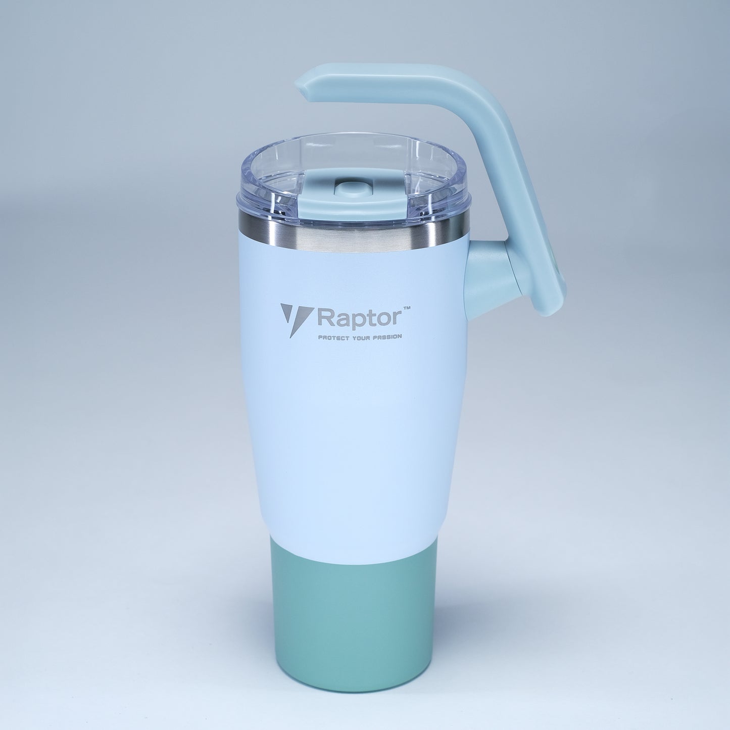 Raptor TWIST 32oz Tumbler Unique Rotating Handle Double-Wall Vacuum Insulation Cup Holder-Friendly Design Rust-Resistant Durability Drinkware