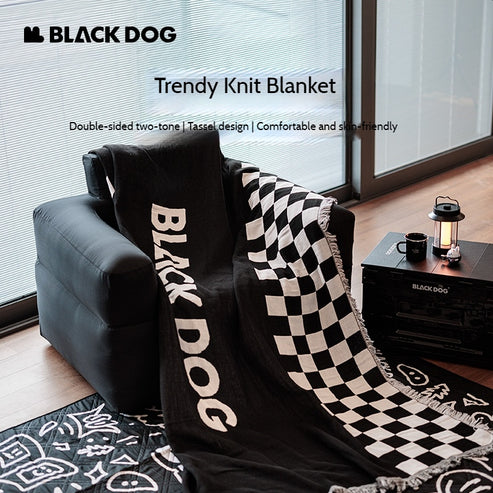 BLACKDOG CBD2550WS073 Trendy Knitted Blanket