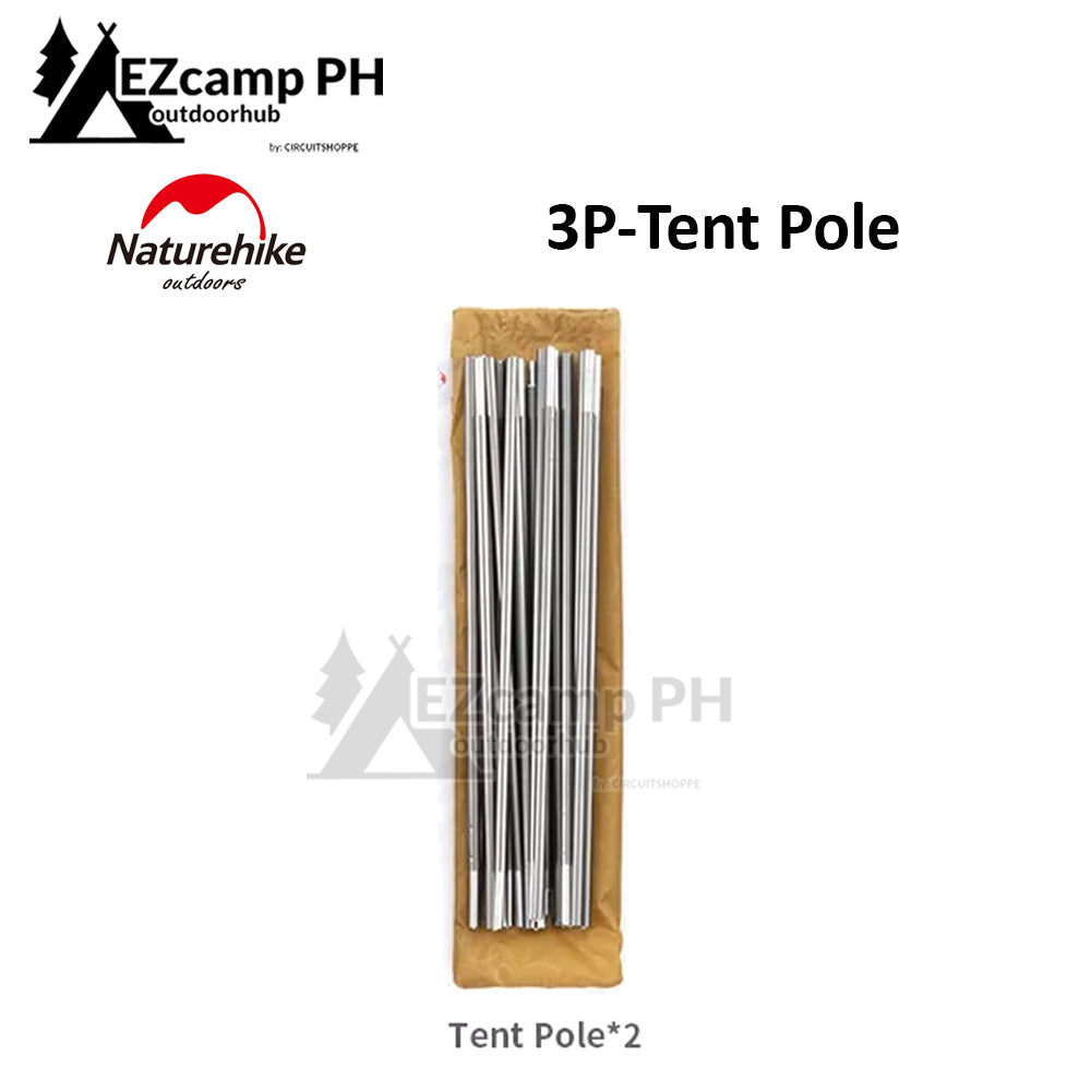 ( PARTS ) Naturehike P-SERIES 2 3 4 Person Tent Replacement Parts Inner Outer Fly Sheet Aluminum Pole Bag Peg Rope Set Professional P Series Nature Hike Ultralight Hiking Backpacking Flysheet