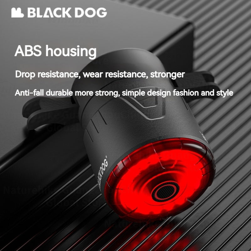 BLACKDOG Chasing Light M1 Smart Brake Tail Light Portable Lightweight Bike Tail Light Bicycle Brake Sensing Light Night Cycling Rear Lamp Taillight