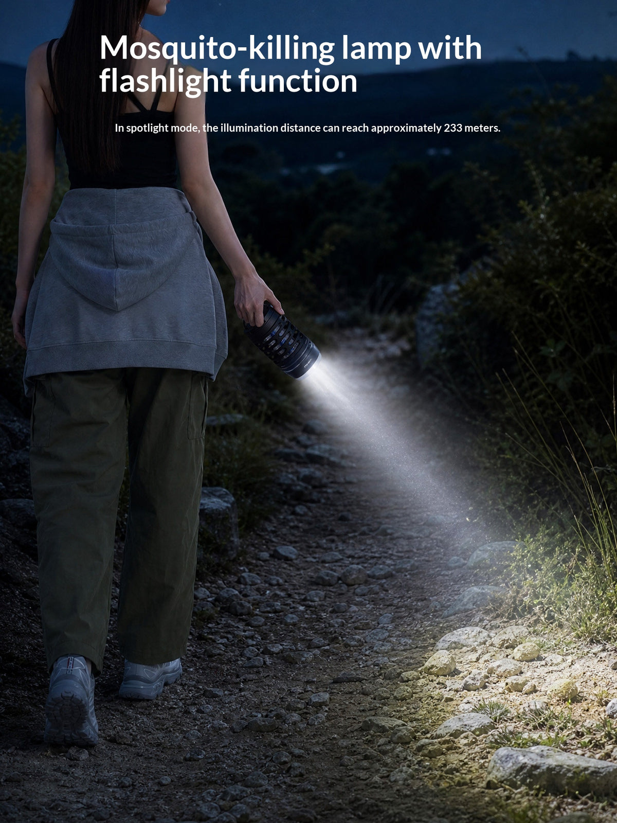Blackdog NIGHTGUARD 2 in 1 Mosquito Killer Lamp Insect Zapper LED Camping Lantern Outdoor Light