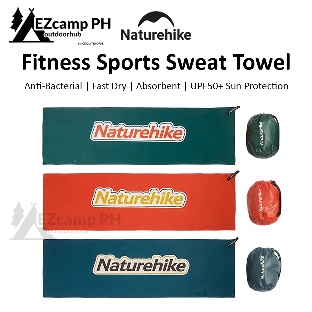 Naturehike Fitness Sports Fast Dry Absorbent Portable Ultralight Towel 100*30cm Quick Drying Gym Sweat Beach Swimming Bath Hand Face Anti-Bacterial