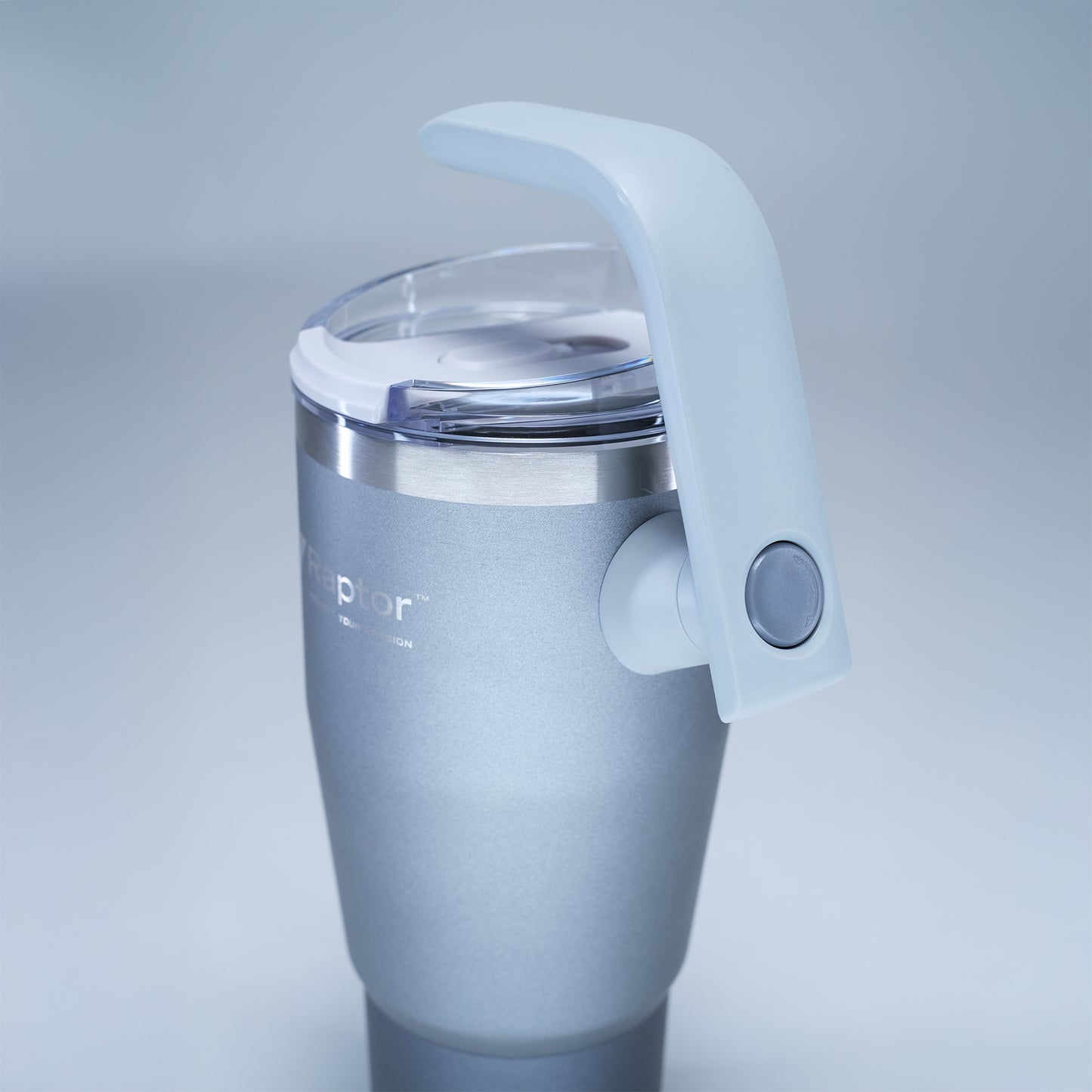 Raptor TWIST 32oz Tumbler Unique Rotating Handle Double-Wall Vacuum Insulation Cup Holder-Friendly Design Rust-Resistant Durability Drinkware